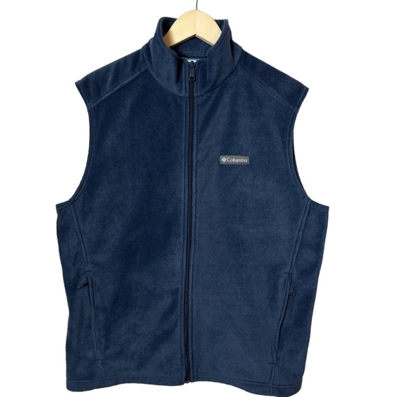 Columbia Men's Benton Spring Full-Zip Fleece Vest (with logo) Size Medium - Picture 6 of 12